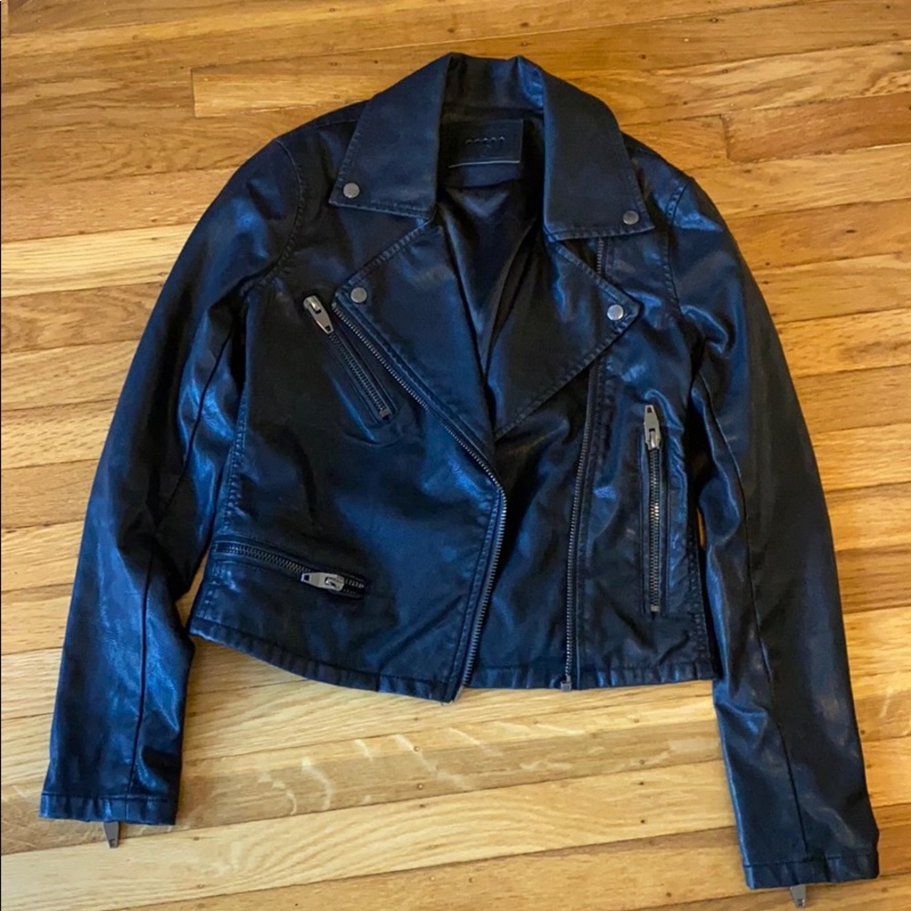 Blank NYC faux leather jacket